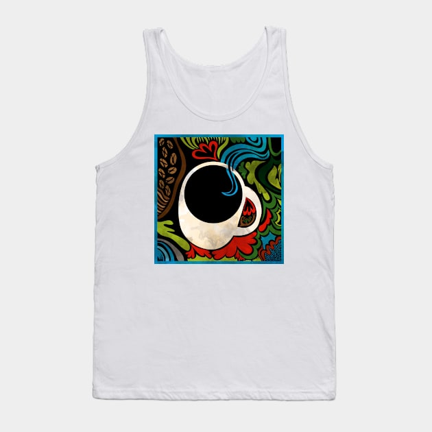 Coffee Tank Top by hdconnelly